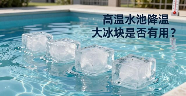 北京高温水池降温大冰块，到底管不管用？